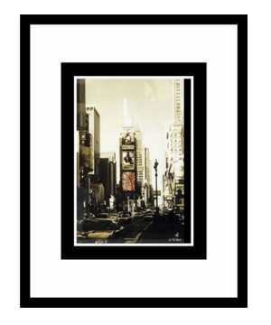 Times Square Signed Print