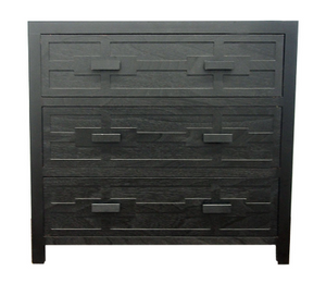 3 Drawer Wood Dresser
