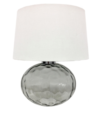 Pair of Glass Table Lamps