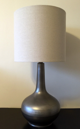 Pair of Silver Table Lamps