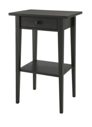 IKEA Hemnes Nightstand Black-Brown (*2 Available)