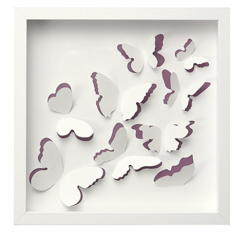 IKEA Olunda 3D Butterfly Wall Art (*4 Available)