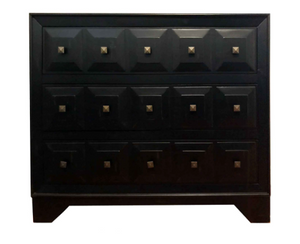 Henry Black 3 Drawer Dresser