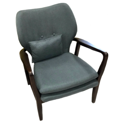 Blue Lounge Chair Inspired by Nuevo Patrik