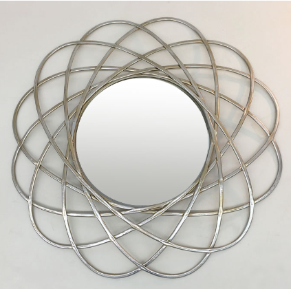Atom Silver Mirror