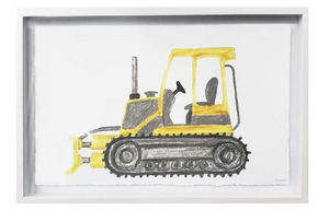 Marmont Hill Bulldozer Wall Art
