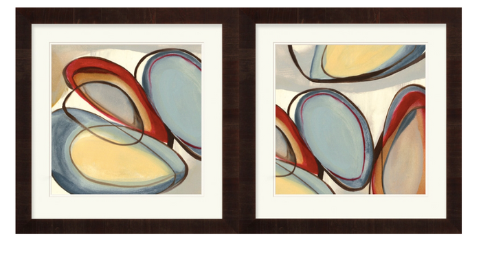 Abstract Wall Art 1 & 2