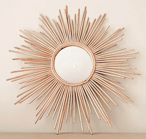 Starburst Rattan Mirror- retail $300 (*7 Available)