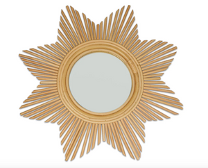 Star Rattan Mirror- retail $420 (*6 Available)