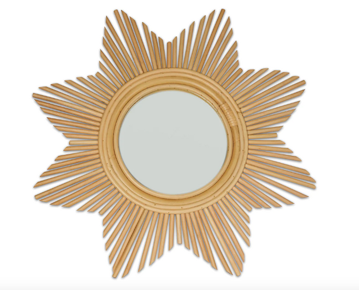 Star Rattan Mirror- retail $420 (*6 Available)