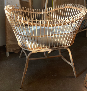 Luna Rattan Bassinet- retail $799