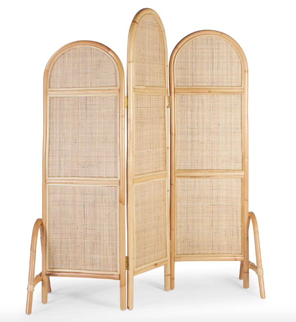 Medium Webbing Rattan Room Divider- retail $1,199 (*6 Available)