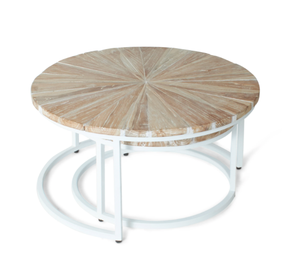 Java Round Teak Nesting Tables- retail $1,390 – Sell My Stuff Canada ...