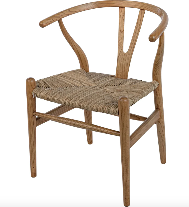 Wishbone Lola Chair with Rush Seagrass Seat - retail $699 (*9 Available)