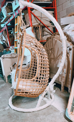 Base For Hanging Chair, Ivory- retail $190 (*3 Available)