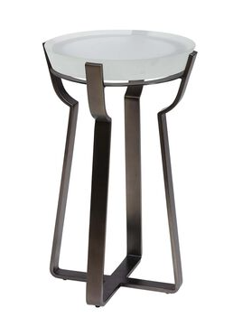 Ethan Allen Sabina Crystal Accent Table (*retail 1,032)