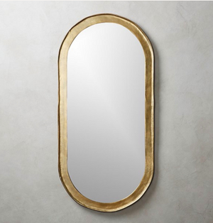 CB2 abel oval mirror
