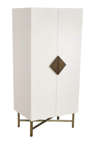 CB2 White Astoria Wardrobe (*retail $1,349)