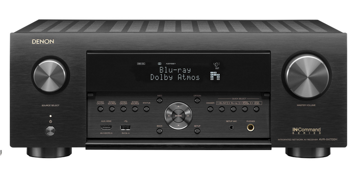 Denon AVR-X4700H 9.2 Ch. 125W 8K AV Receiver with HEOS® Built-in