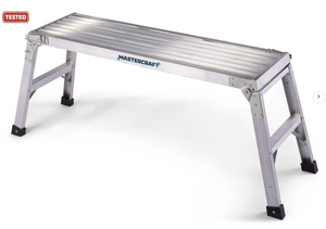 BRAND NEW! Mastercraft Aluminum High Work Platform, 20-in, 225-lb