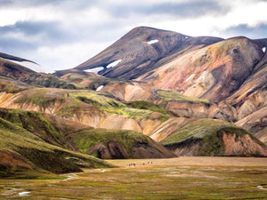 Lori Ryerson Fine Art Photography 'The Hills of Landmannalaugar', Highlands of Iceland (framed) 24" x 36"
