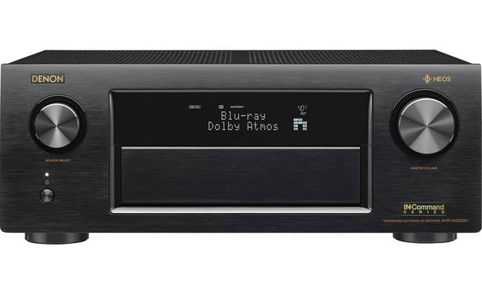 Denon AVR- X4300H 9.2 Channel 4K Receiver, Wi-Fi Dolby Atmos
