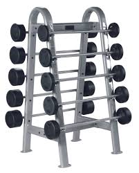 York Fixed Barbell Set 20-110LBS with rack