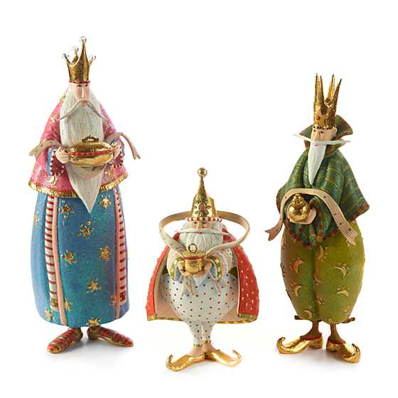 Department 56 Krinkles by Patience Brewster "Magi Figures" Set of 3 (*BRAND NEW IN ORIGINAL BOX)