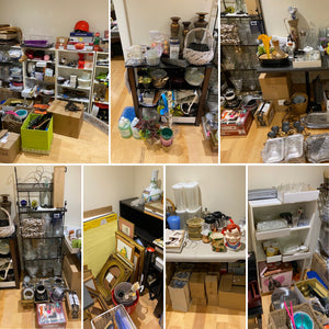 Large Miscellaneous Houseware, Decor, Glassware etc. LOT