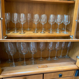 28 Wine Glasses Lot