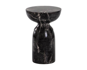 *BRAND NEW Sunpan Goya "Marble Look" End Table - Black (*Retail value $885)