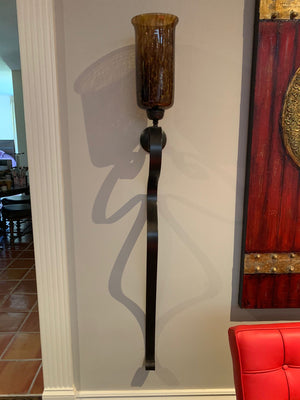 2 Wall Candle Sconces