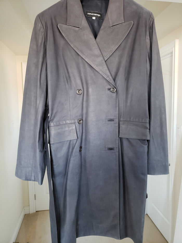Women's Marcel Marongiu Jacket Skirt Set (Leather)