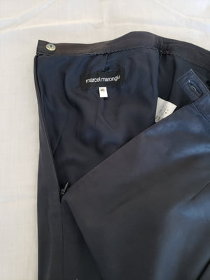 Women's Marcel Marongiu Jacket Skirt Set (Leather)