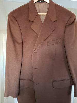 Men's Valentino - Brown Cashmere Blazer
