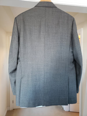 Men's Gianfranco Ferre - Double Vested Grey Wool Suit