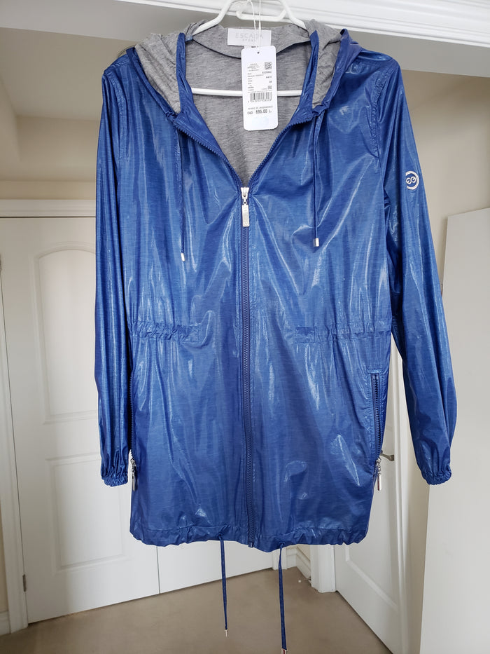Women's Escada Blue Windbreaker