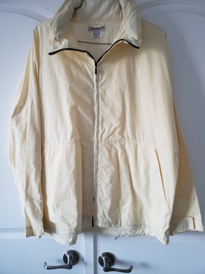 ZegnaS Off-White Windbreaker