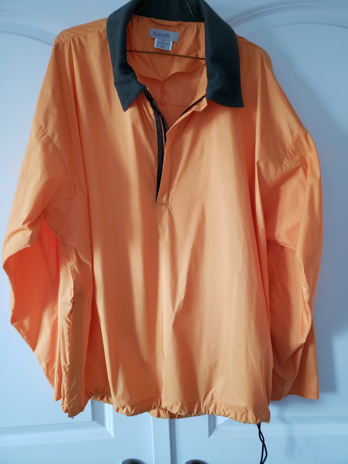 ZegnaS Orange Windbreaker