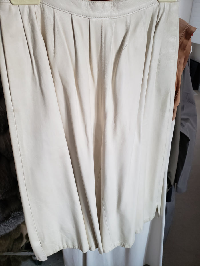 Women's DNA Martin Design Leather Skirt