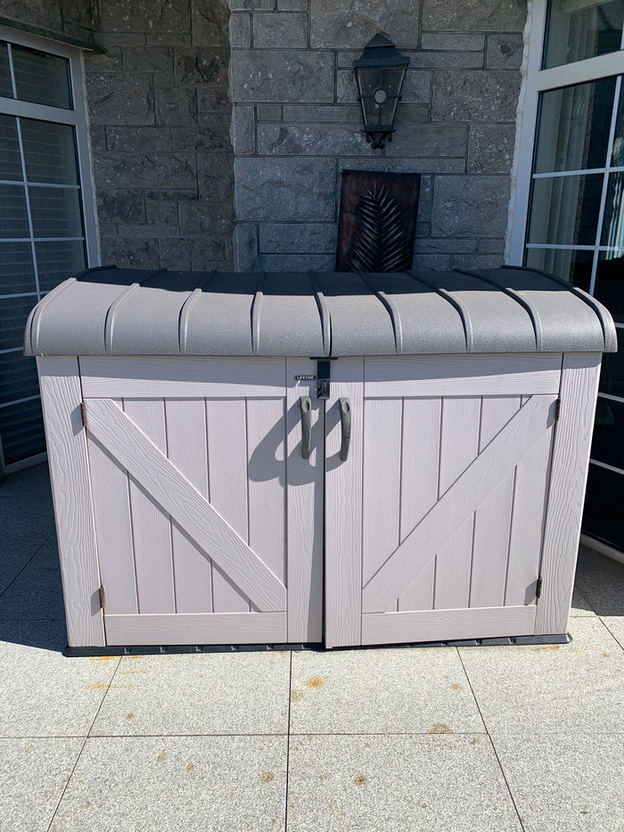 LIFETIME HORIZONTAL STORAGE SHED (75 CUBIC FEET)