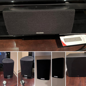 Polk Audio 6 Piece Surround Sound Lot