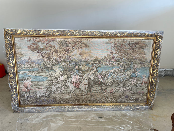 Large Framed Tapestry