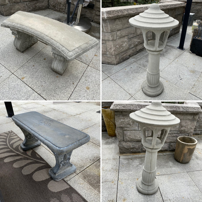 Outdoor Concrete Lot