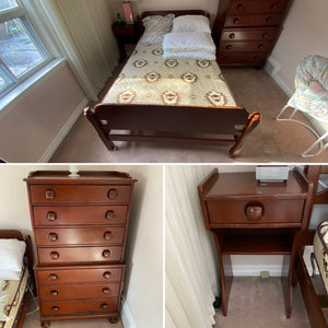 3 Piece Imperial Loyalist Twin Bedroom Set