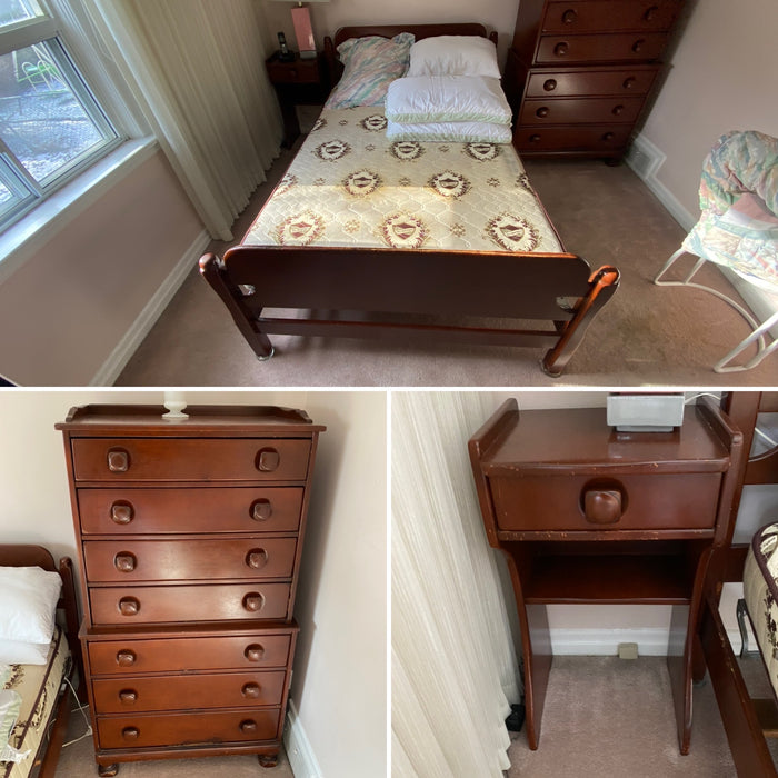 3 Piece Imperial Loyalist Twin Bedroom Set