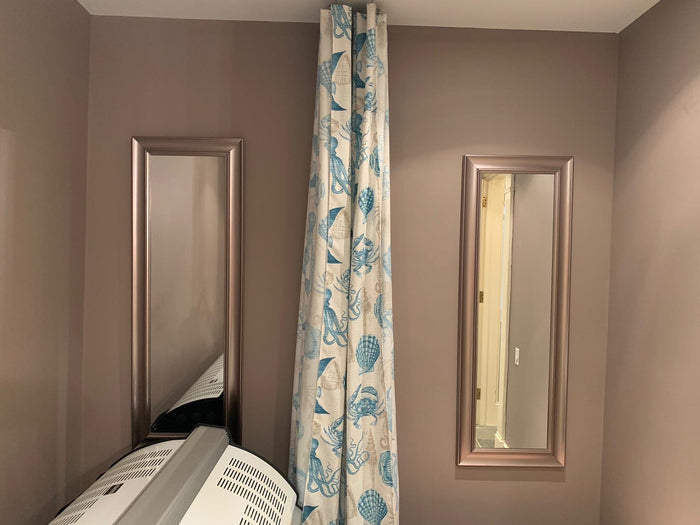 Pair of Silver Wall Mirrors