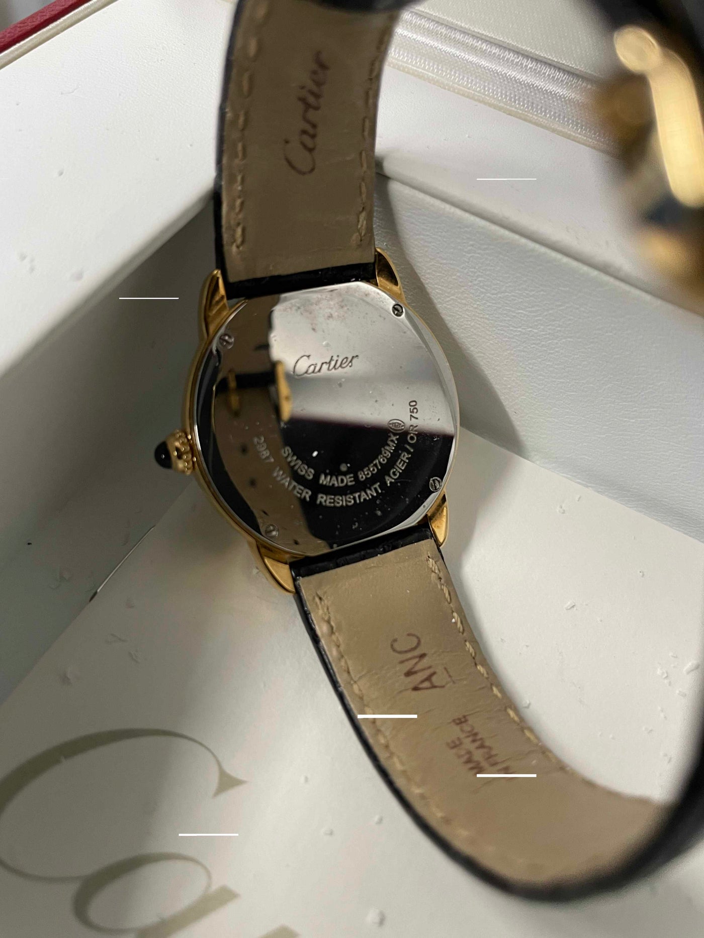 Cartier vendome on sale trinity watch