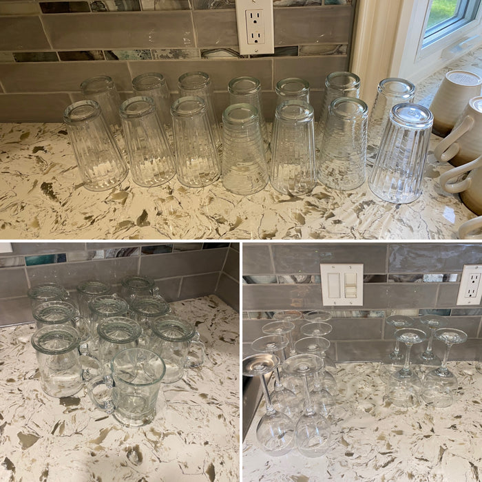 Miscellaneous Glassware Lot