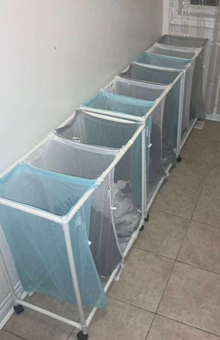 Multiple Laundry Bin Unit